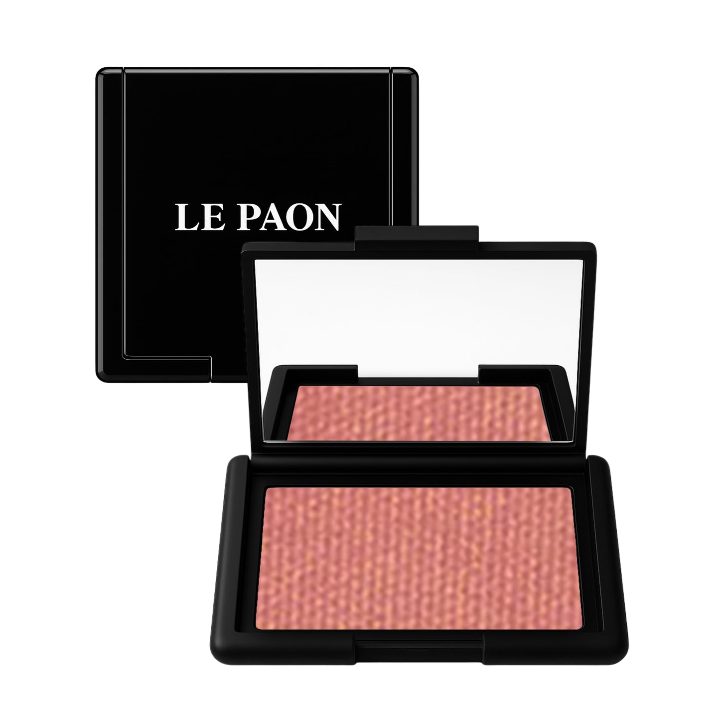 Le Paon Cosmetics Blush Rush (Flower Child) - Powder Blush for Cheeks & Face with High Pigments for Shiny, Healthy Natural Finish – Buildable, Sweat Proof & Vegan