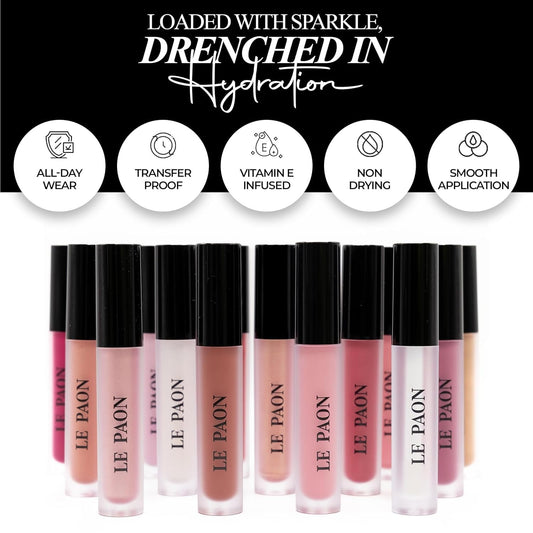 Pout Cloud Lipgloss, Hydrating Non-Sticky Shine Long Wear