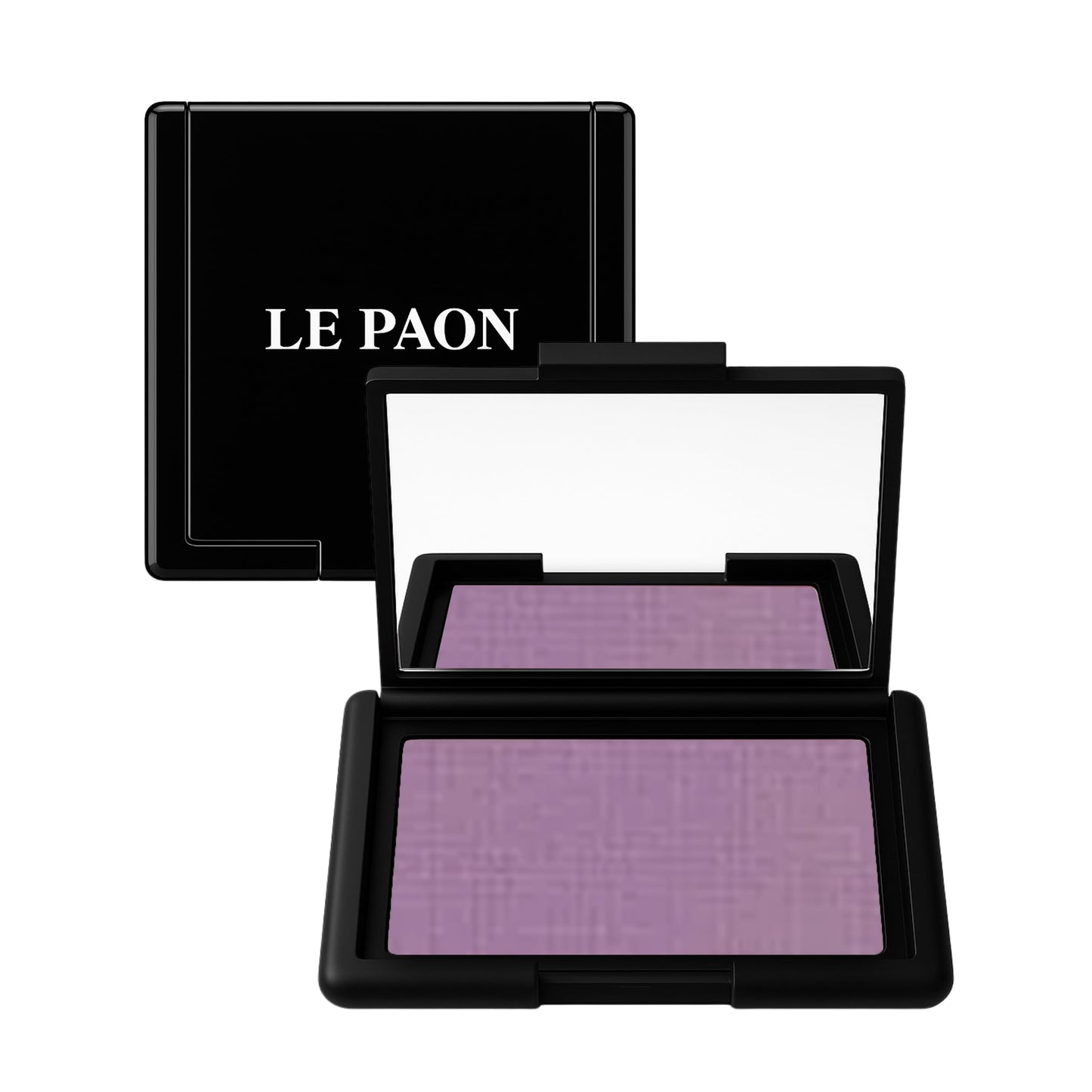 Le Paon Cosmetics Blush Rush - Powder Blush for Cheeks & Face with High Pigments for Shiny, Healthy Natural Finish – Buildable, Sweat Proof & Vegan (Apricot Shimmer)