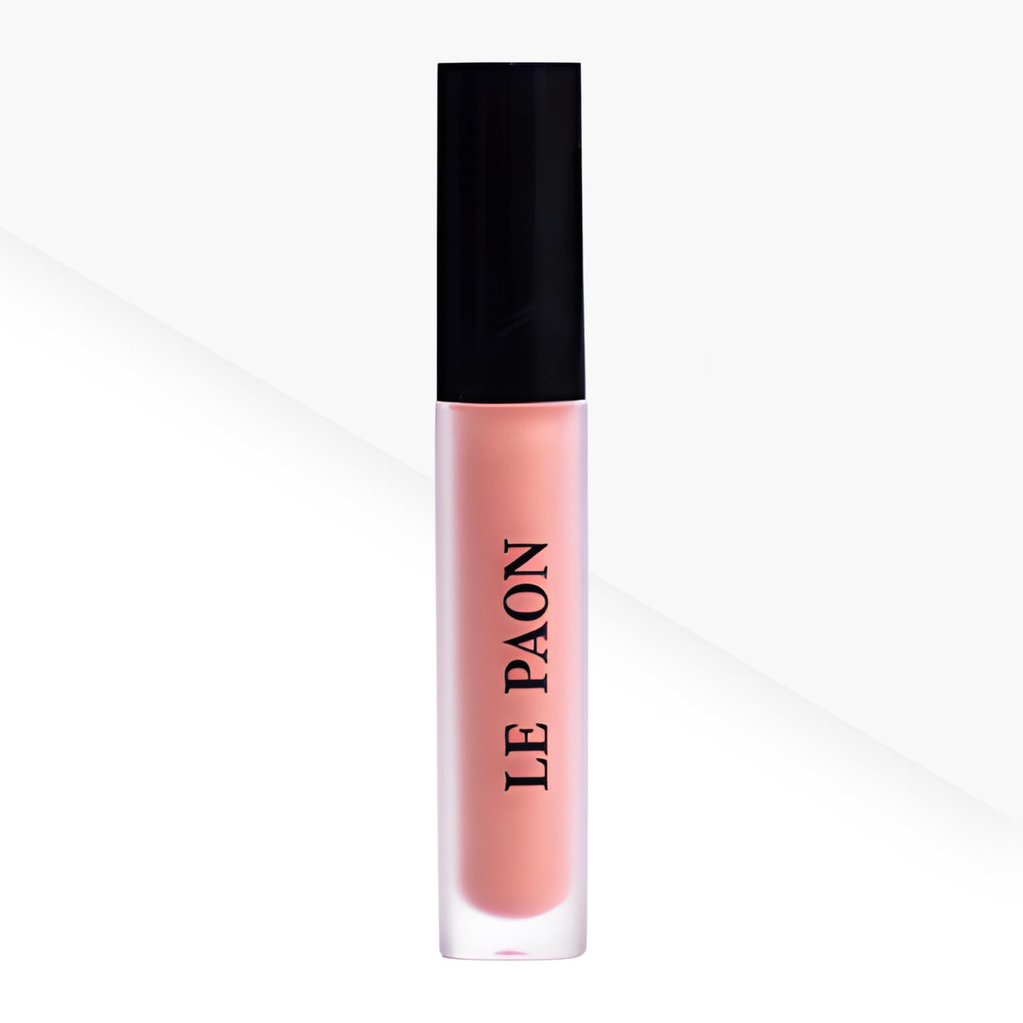 LePaon Cosmetics Pout Cloud Lipgloss – Long-wear, Transfer-Proof Matte Lipstick with High Pigment Payoff – Infused with Vitamin E for Extended Hydration (Clear) (Clear)