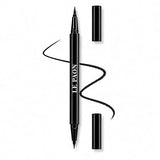 Eyeliner Pen Waterproof Dual Tip, Sensitive Mature Skin - Black