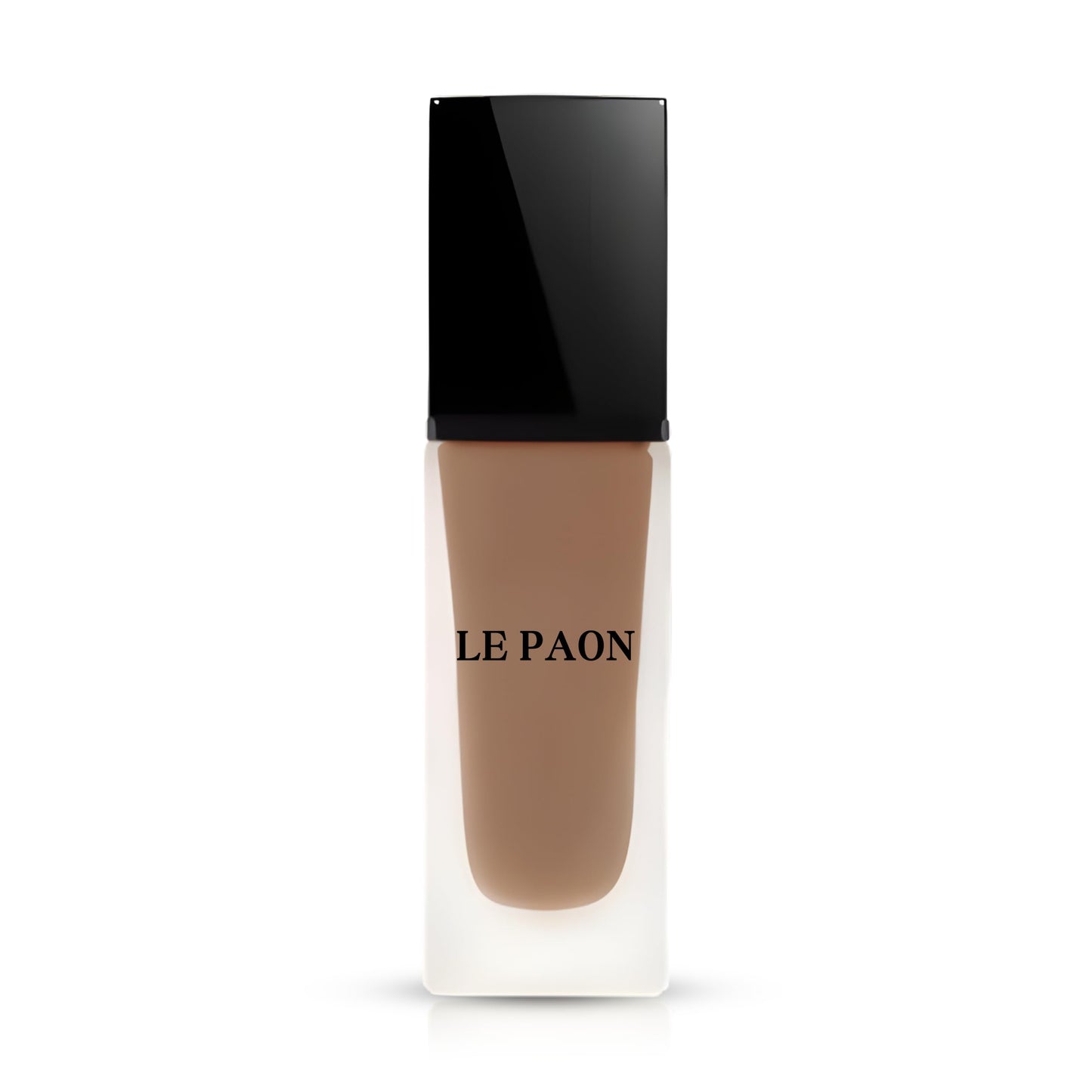 Le Paon Cosmetics Hydrating SoftGlow Foundation - Full Coverage Liquid Foundation (Caramel)