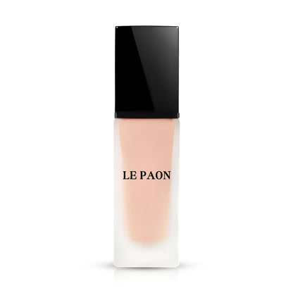 Le Paon Cosmetics Hydrating SoftGlow Foundation - Full Coverage Liquid Foundation (Warm Sand)