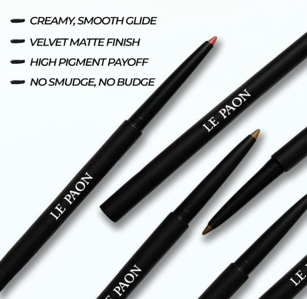 Define It Matte Lip Liner, Creamy Waterproof Long-Wear