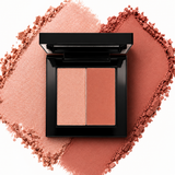 Le Paon Cosmetics Powder Blush Duo For Cheeks & Eyeshadow