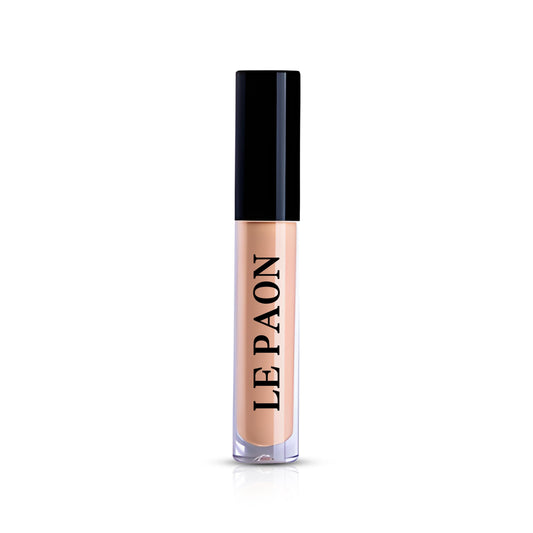 Le Paon Cosmetics Hydrating Makeup Concealer for Dark Circles with High Coverage for All Skin Types – Concealer for Fine Lines, Blemishes & Dark Spots (Golden Sand)